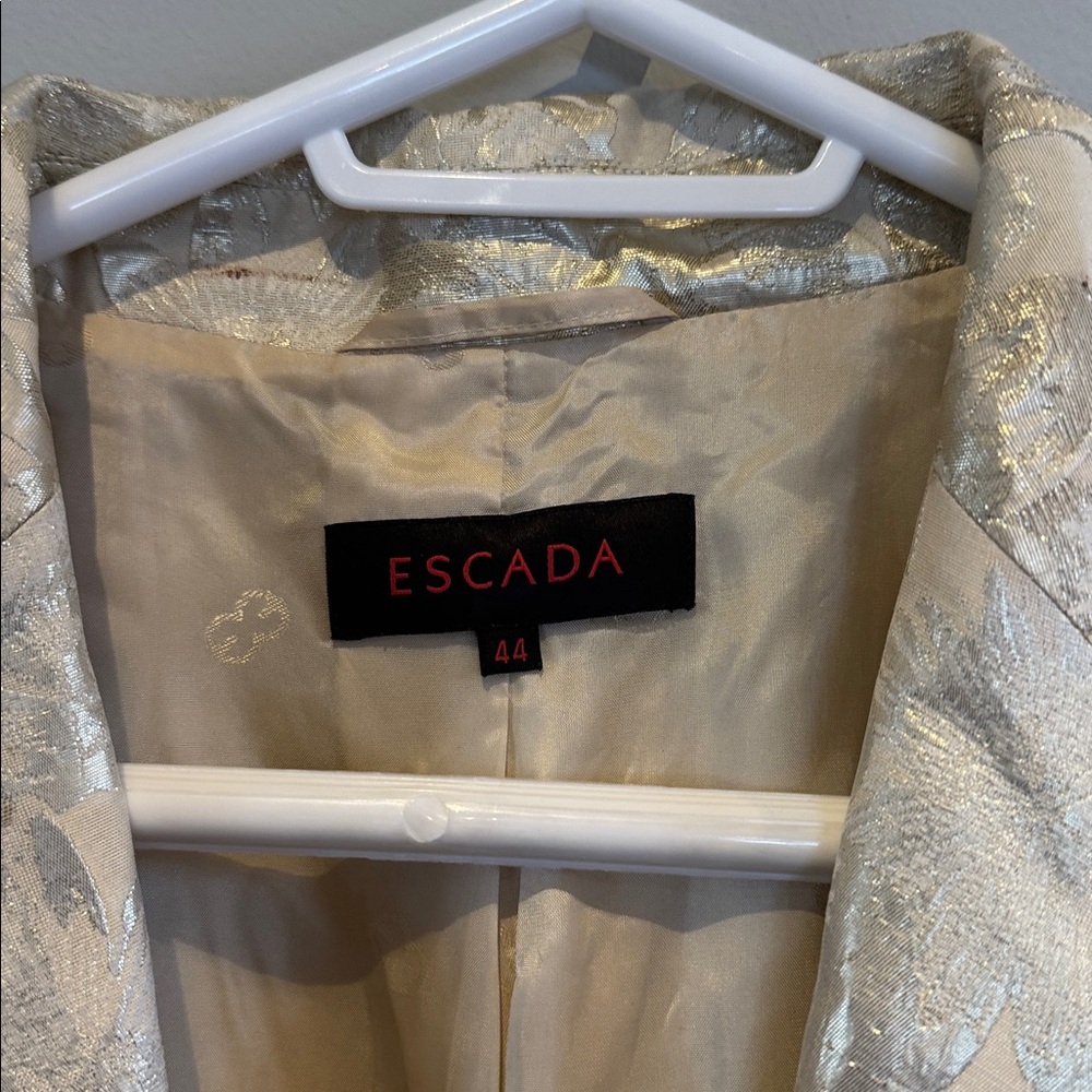 Escada printed evening jacket 44 | US 12 - Picture 2 of 3